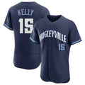 Boles C.Cubs #15 Carson Kelly Player Navy City Connect Limited Elite Home Stitched Jerseys