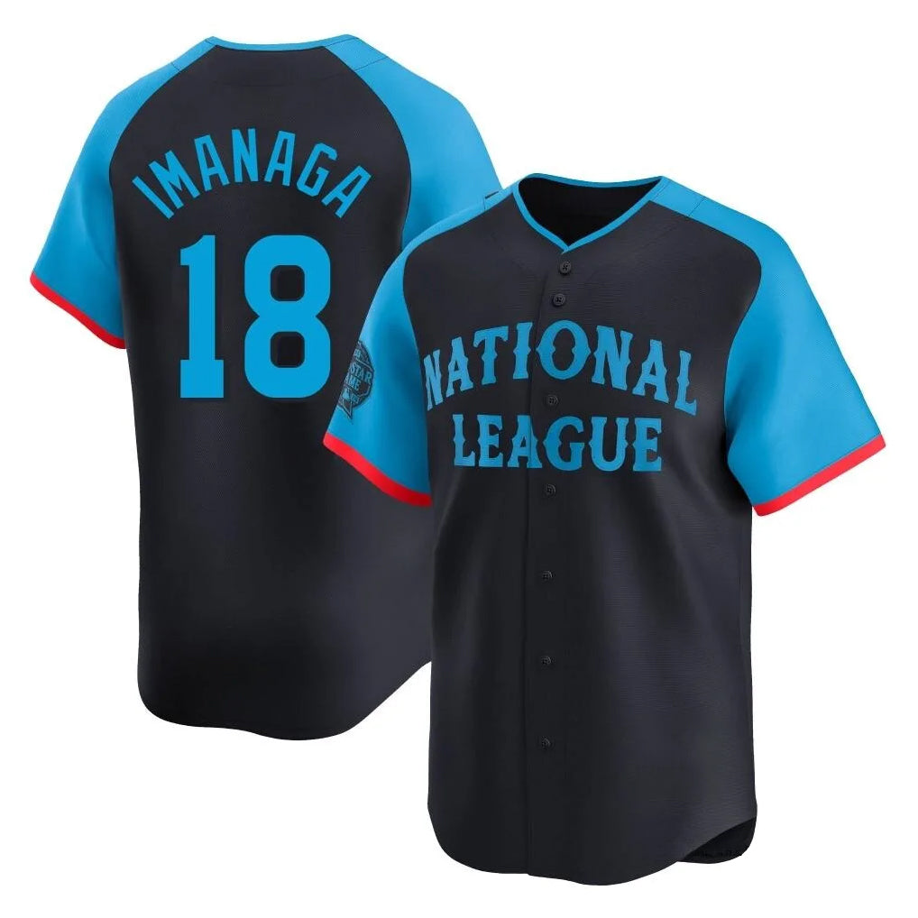 Boles C.Cubs #18 Shota Imanaga Player Navy National League All-Star Limited Home Stitched Jerseys