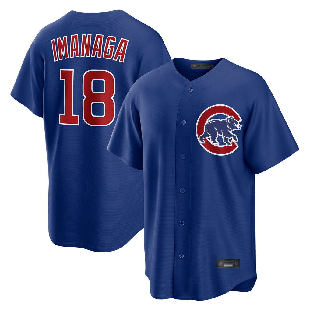 Boles C.Cubs #18 Shota Imanaga Player Royal Home Game Stitched Jerseys