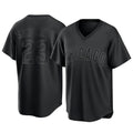 Boles C.Cubs #23 Ryne Sandberg Player Black T-shirt Home Game Stitched Jerseys