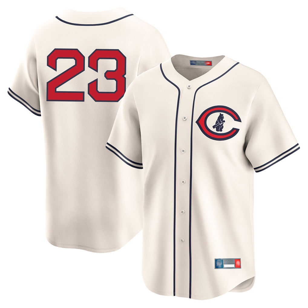 Boles C.Cubs #23 Ryne Sandberg Player Cream Field of Dreams Limited Home Game Stitched Jerseys
