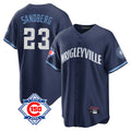 Boles C.Cubs #23 Ryne Sandberg Player Navy 150th Anniversary City Connect Home Game Stitched Jerseys