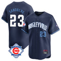 Boles C.Cubs #23 Ryne Sandberg Player Navy City Connect 150th Anniversary Limited Home Stitched Jerseys