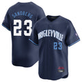 Boles C.Cubs #23 Ryne Sandberg Player Navy City Connect Limited Home Stitched Jerseys