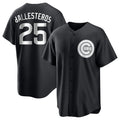 Boles C.Cubs #25 Mois¨¦s Ballesteros Player Black Game Stitched Jerseys