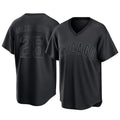 Boles C.Cubs #25 Mois¨¦s Ballesteros Player Black T-shirt Home Game Stitched Jerseys