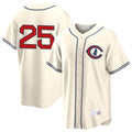 Boles C.Cubs #25 Mois¨¦s Ballesteros Player Cream Field of Dreams Home Game Stitched Jerseys