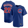 Boles C.Cubs #25 Mois¨¦s Ballesteros Player Royal Limited Home Stitched Jerseys