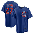 Boles C.Cubs #27 Seiya Suzuki Player Royal Home Game Stitched Jerseys