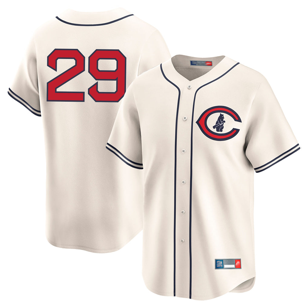 Boles C.Cubs #29 Michael Busch Player Cream Field of Dreams Limited Home Game Stitched Jerseys