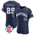 Boles C.Cubs #29 Michael Busch Player Navy City Connect 150th Anniversary Limited Elite Home Stitched Jerseys