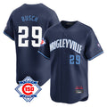 Boles C.Cubs #29 Michael Busch Player Navy City Connect 150th Anniversary Limited Home Stitched Jerseys