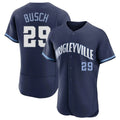 Boles C.Cubs #29 Michael Busch Player Navy City Connect Limited Elite Home Stitched Jerseys
