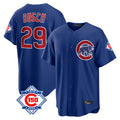Boles C.Cubs #29 Michael Busch Player Royal 150th Anniversary Home Game Stitched Jerseys
