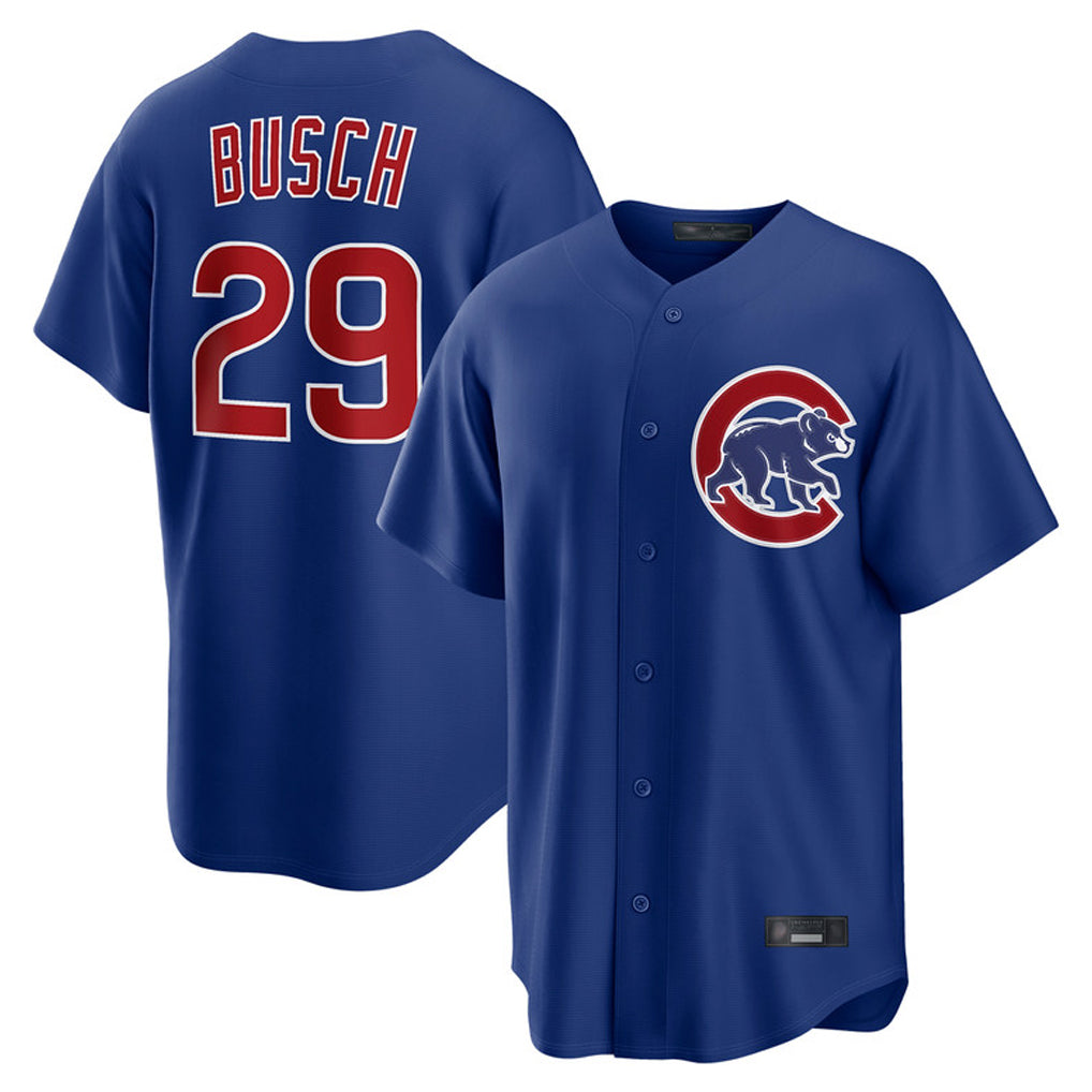 Boles C.Cubs #29 Michael Busch Player Royal Home Game Stitched Jerseys
