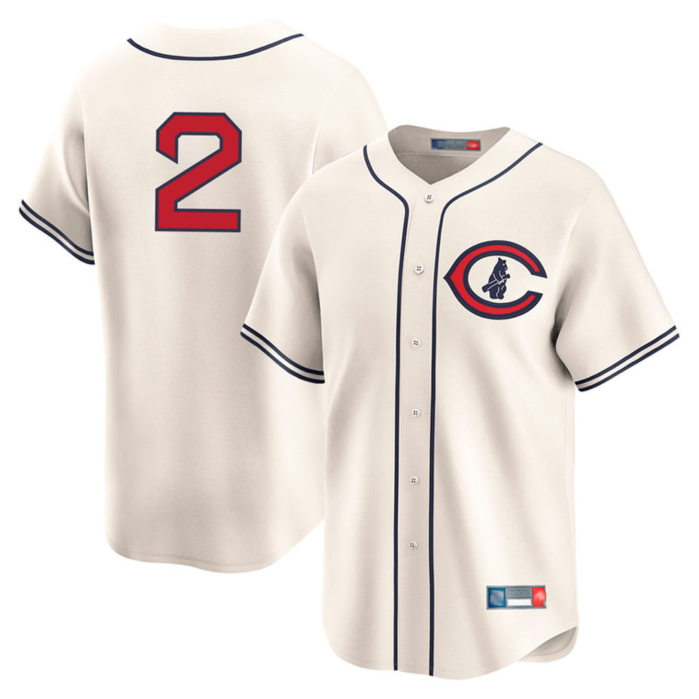 Boles C.Cubs #2 Nico Hoerner Player Cream Field of Dreams Limited Home Game Stitched Jerseys