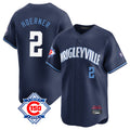 Boles C.Cubs #2 Nico Hoerner Player Navy City Connect 150th Anniversary Limited Home Stitched Jerseys