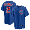 Boles C.Cubs #2 Nico Hoerner Player Royal Home Game Stitched Jerseys