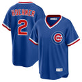 Boles C.Cubs #2 Nico Hoerner Player Royal T-shirt Cooperstown Collection Limited Stitched Jerseys