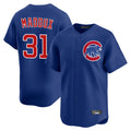 Boles C.Cubs #31 Greg Maddux Player Royal Limited Home Stitched Jerseys