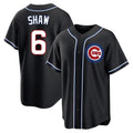 Boles C.Cubs #6 Matt Shaw Player Black Fashion Out Game Stitched Jerseys