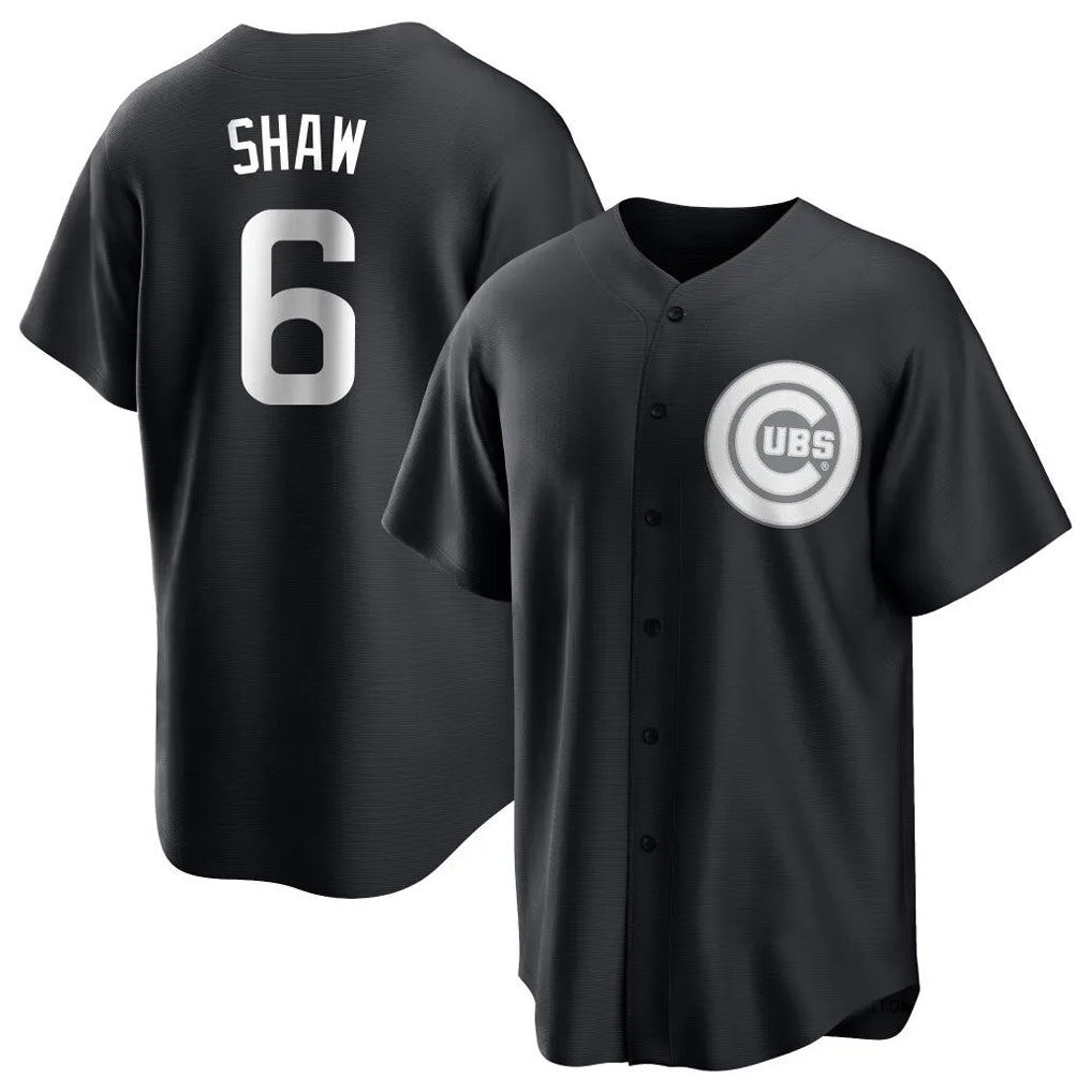Boles C.Cubs #6 Matt Shaw Player Black Game Stitched Jerseys