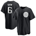 Boles C.Cubs #6 Matt Shaw Player Black Game Stitched Jerseys