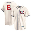 Boles C.Cubs #6 Matt Shaw Player Cream Field of Dreams Limited Home Game Stitched Jerseys