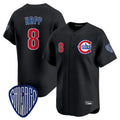 Boles C.Cubs #8 Ian Happ Player Black Vapor Premier Limited Home Stitched Jerseys