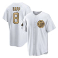 Boles C.Cubs #8 Ian Happ Player Gold All-Star Game Home Stitched Jerseys