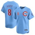 Boles C.Cubs #8 Ian Happ Player Light Blue Limited Home Stitched Jerseys