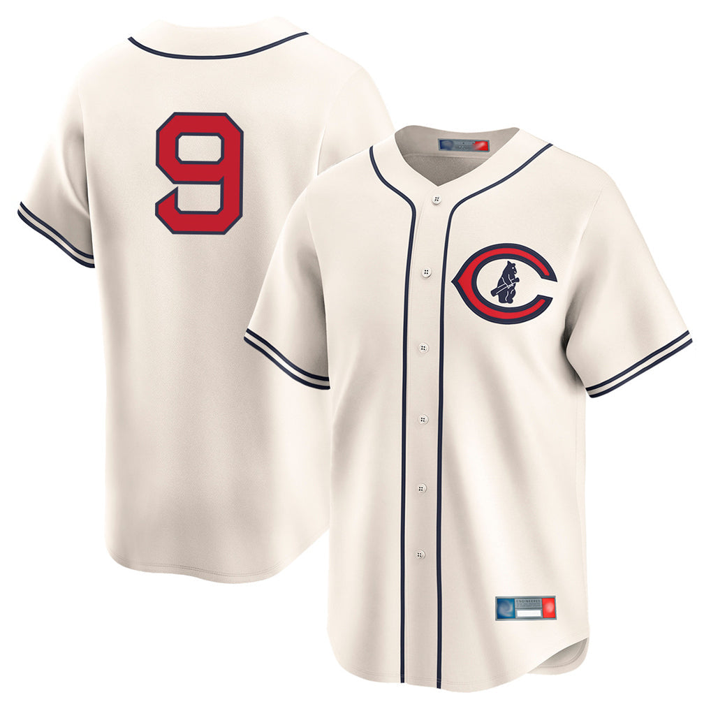 Boles C.Cubs #9 Miguel Amaya Player Cream Field of Dreams Limited Home Game Stitched Jerseys