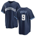 Boles C.Cubs #9 Miguel Amaya Player Navy City Connect Home Game Stitched Jerseys