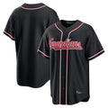 Boles C.Guardians Black Fashion Out Home Game Blank Player Stitched Jerseys
