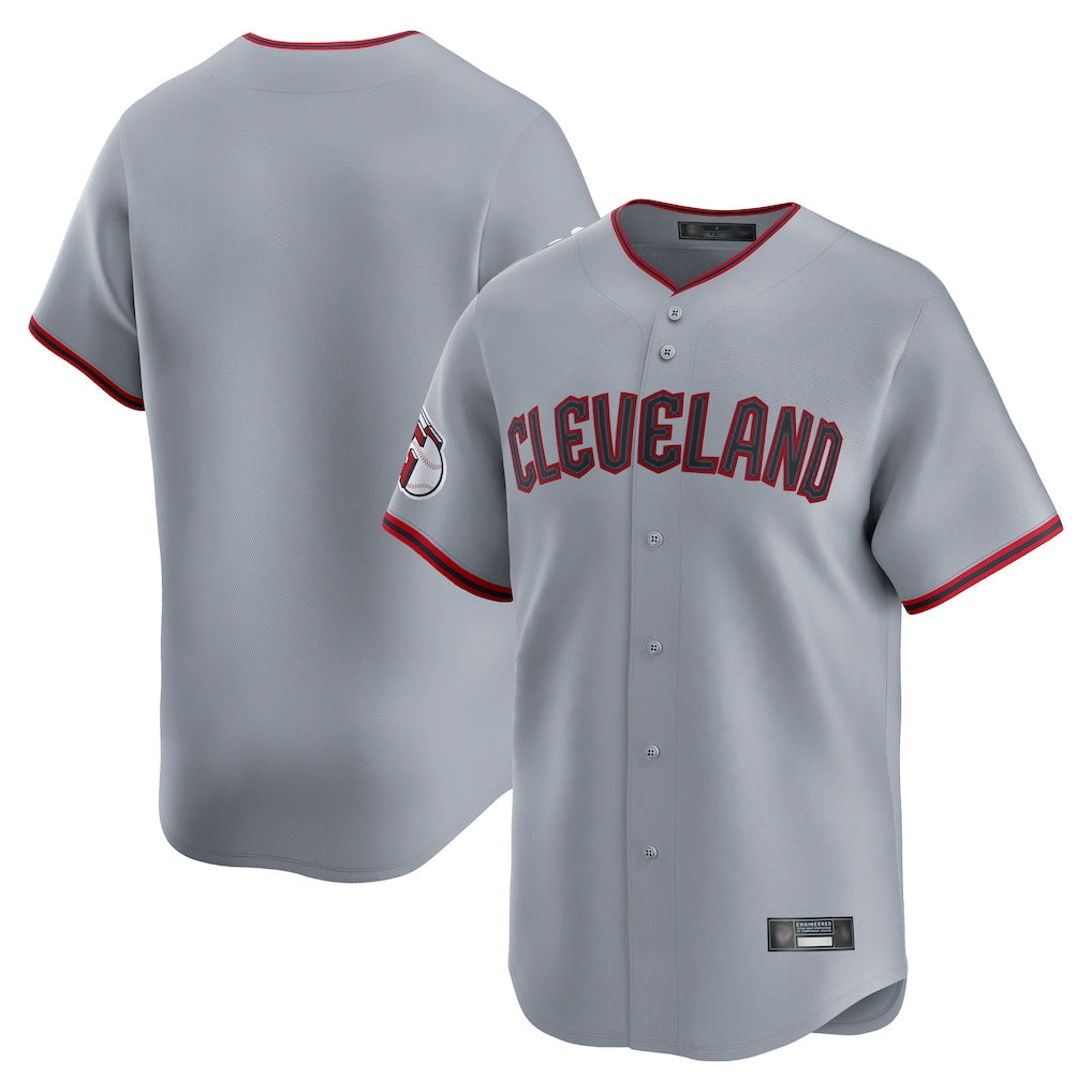 Boles C.Guardians Gray Road Limited Home Game Blank Player Stitched Jerseys