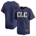 Boles C.Guardians Navy City Connect Limited Home Blank Player Stitched Jerseys