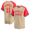 Boles C.Guardians #11 Jose Ramirez Player Cream American League All-Star Limited Home Stitched Jerseys