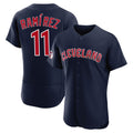 Boles C.Guardians #11 Jose Ramirez Player Navy Limited Elite Home Stitched Jerseys