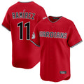 Boles C.Guardians #11 Jose Ramirez Player Red Limited Home Stitched Jerseys