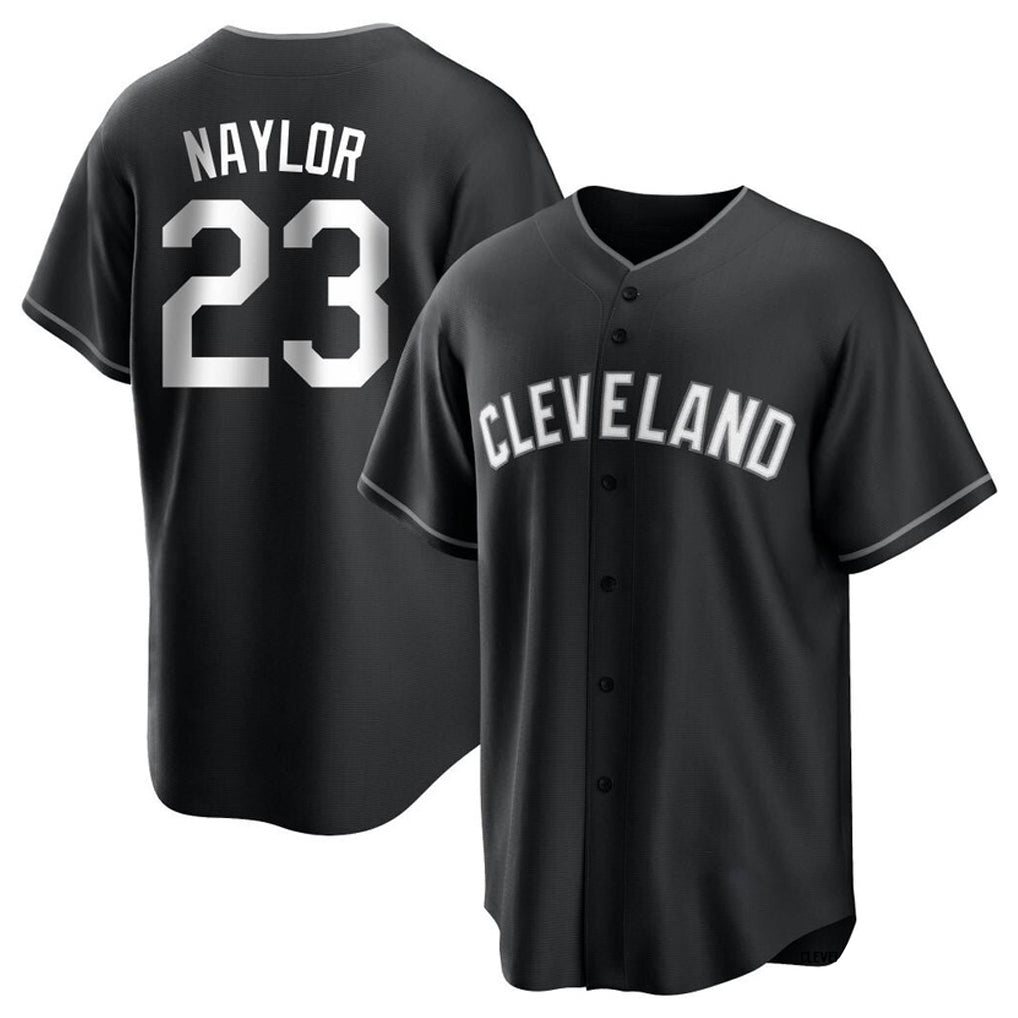 Boles C.Guardians #23 Bo Naylor Player Black Home Game Stitched Jerseys