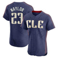 Boles C.Guardians #23 Bo Naylor Player Navy City Connect Limited Elite Home Stitched Jerseys