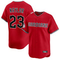 Boles C.Guardians #23 Bo Naylor Player Red Limited Home Stitched Jerseys