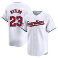 Boles C.Guardians #23 Bo Naylor Player White Limited Home Stitched Jerseys