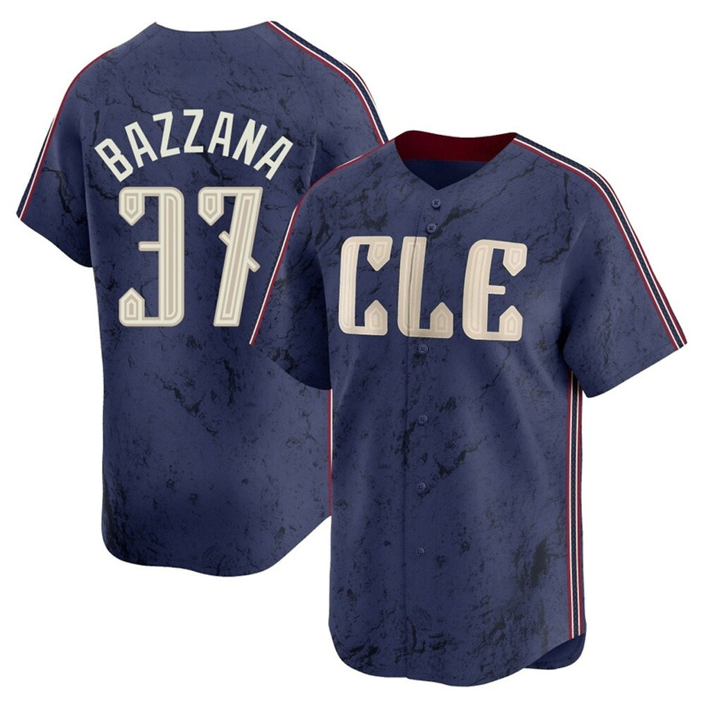 Boles C.Guardians #37 Travis Bazzana Player Navy City Connect Limited Home Stitched Jerseys