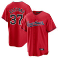 Boles C.Guardians #37 Travis Bazzana Player Red Home Game Stitched Jerseys