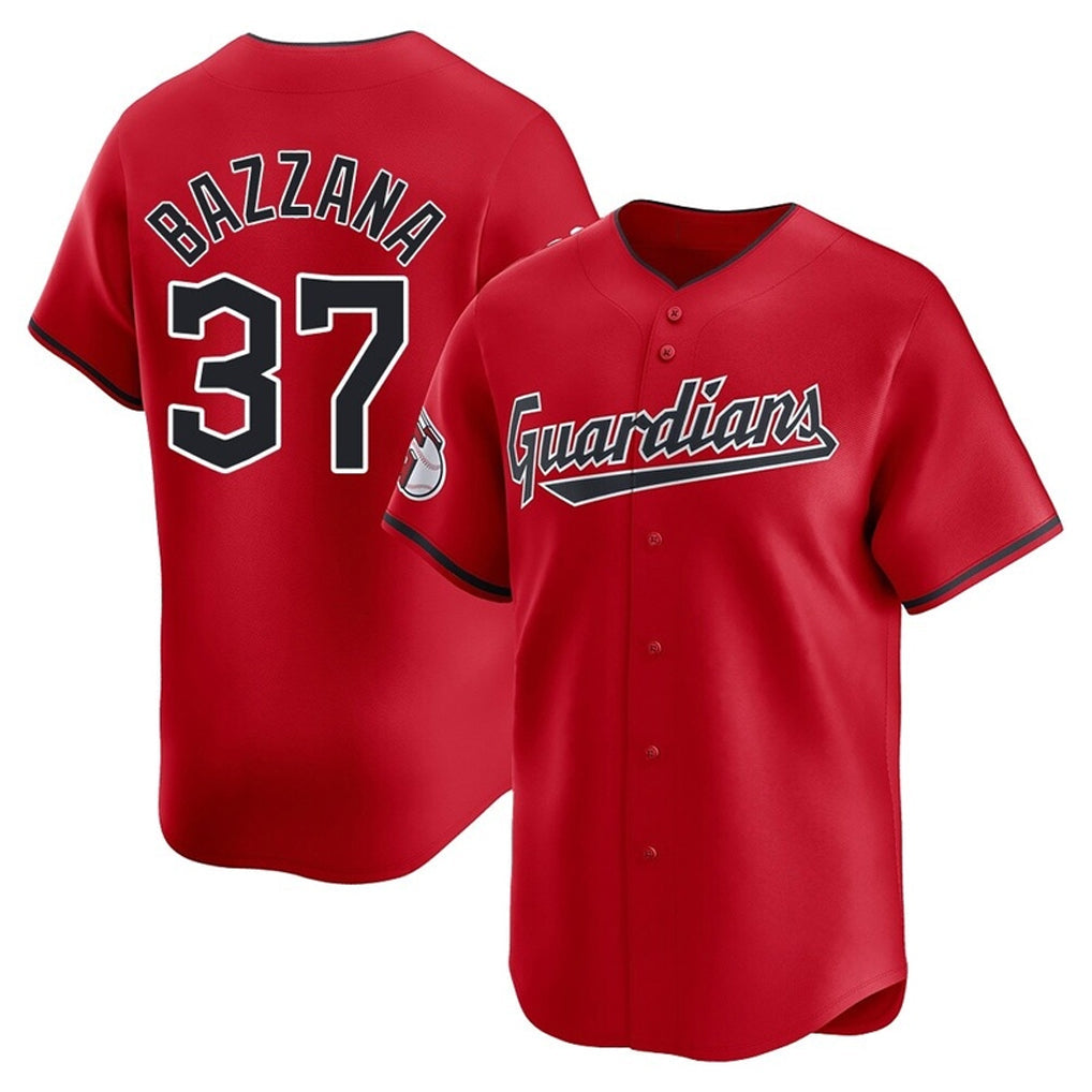 Boles C.Guardians #37 Travis Bazzana Player Red Limited Home Stitched Jerseys