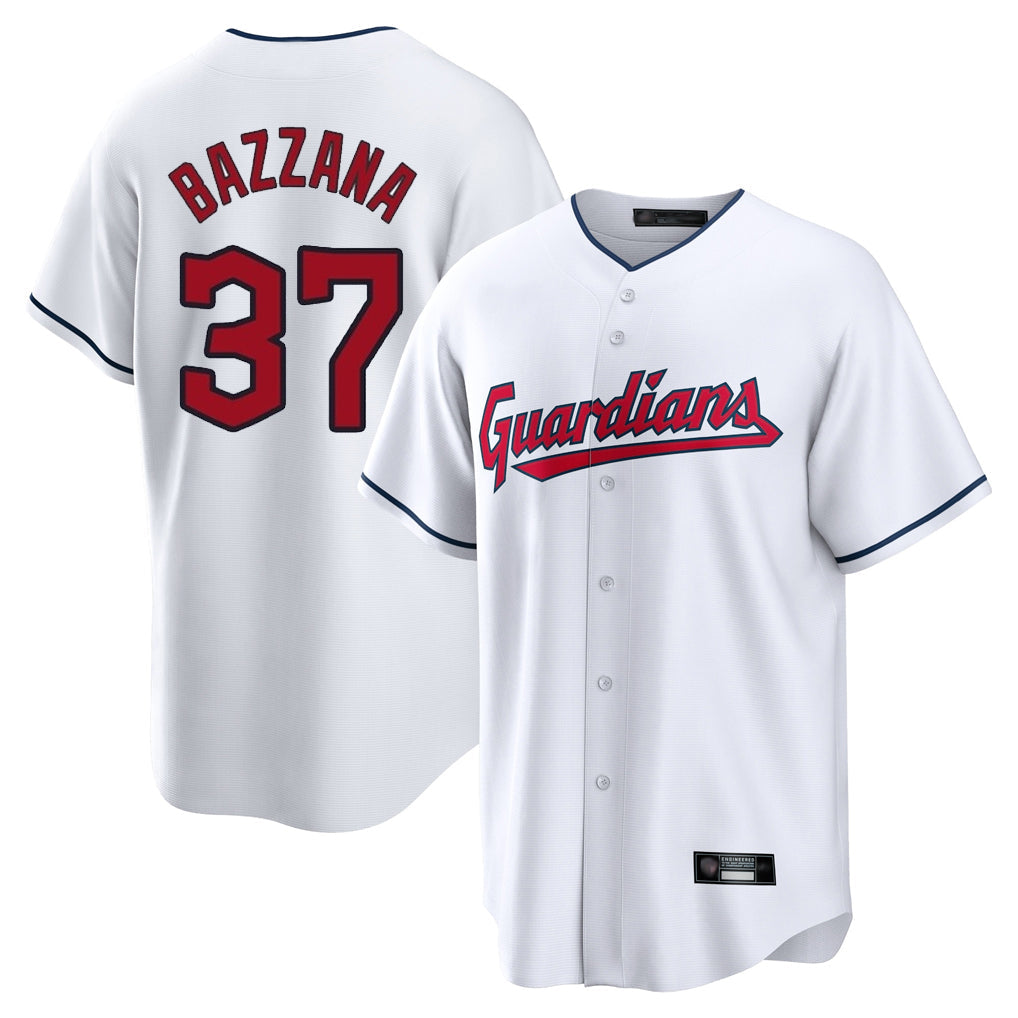 Boles C.Guardians #37 Travis Bazzana Player White Home Game Stitched Jerseys