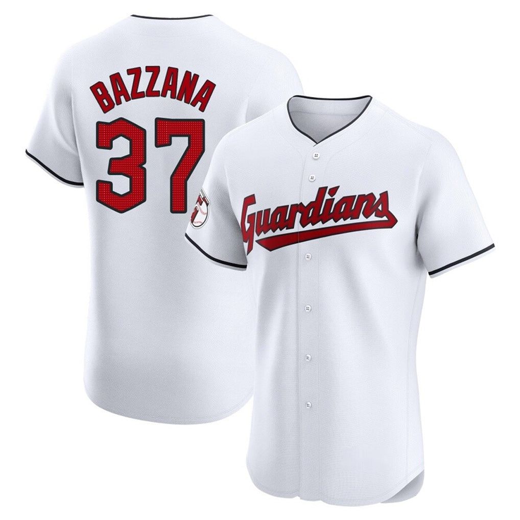 Boles C.Guardians #37 Travis Bazzana Player White Limited Elite Home Stitched Jerseys