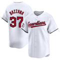 Boles C.Guardians #37 Travis Bazzana Player White Limited Home Stitched Jerseys
