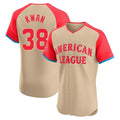 Boles C.Guardians #38 Steven Kwan Player Cream American League All-Star Limited Elite Home Stitched Jerseys